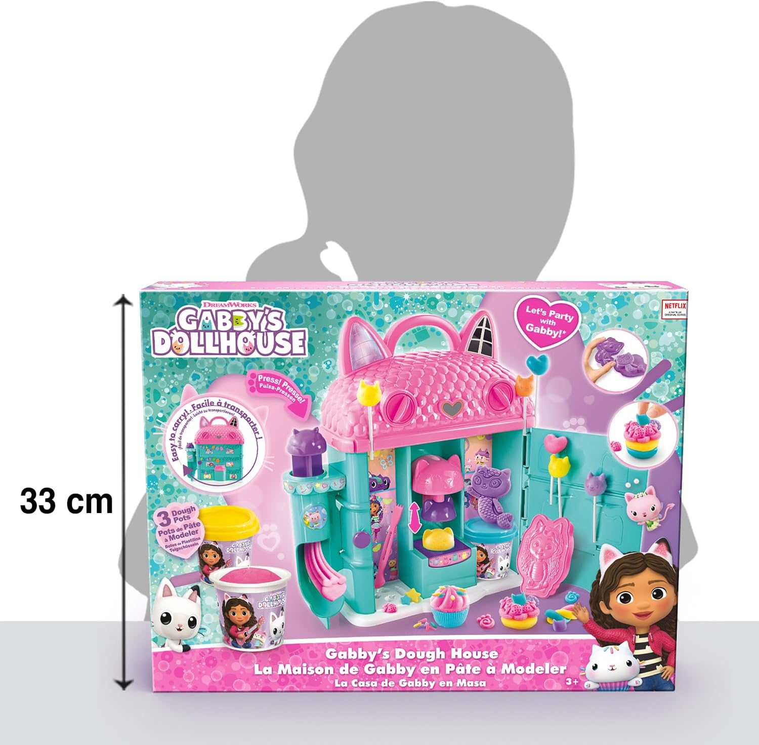 Gabby’s Magic House of Clay (GAB 023) – Creative Clay Playset for Kids - Colorland Toys