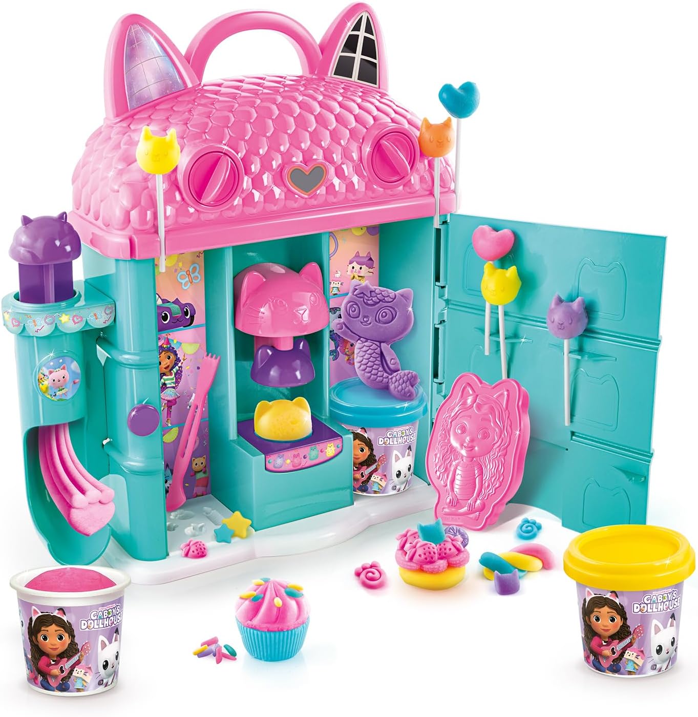 Gabby’s Magic House of Clay (GAB 023) – Creative Clay Playset for Kids - Colorland Toys