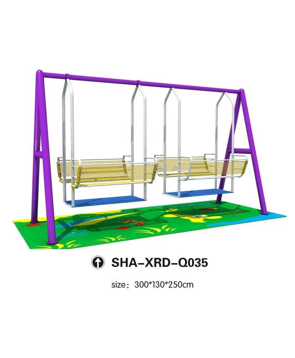 Garden Twin Swing Metal Q035 - Colorland Toys