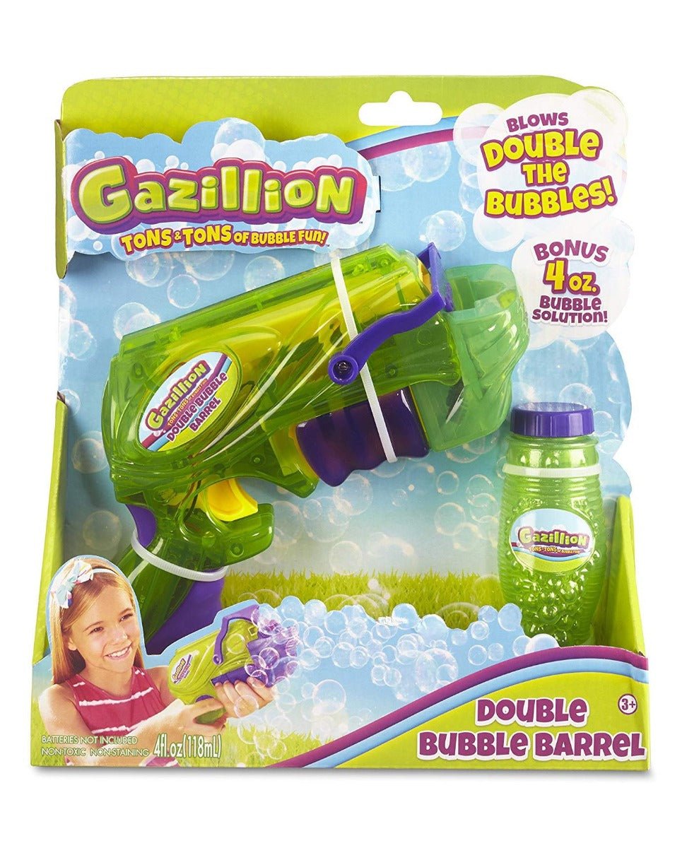 Gazillion Double Bubble Barrel Gun 36257 — image 1