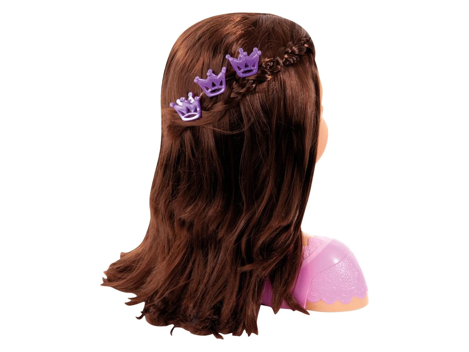 Bayer Top Model Styling Head Brown Hair And  Eyes 90088AK - Colorland Toys