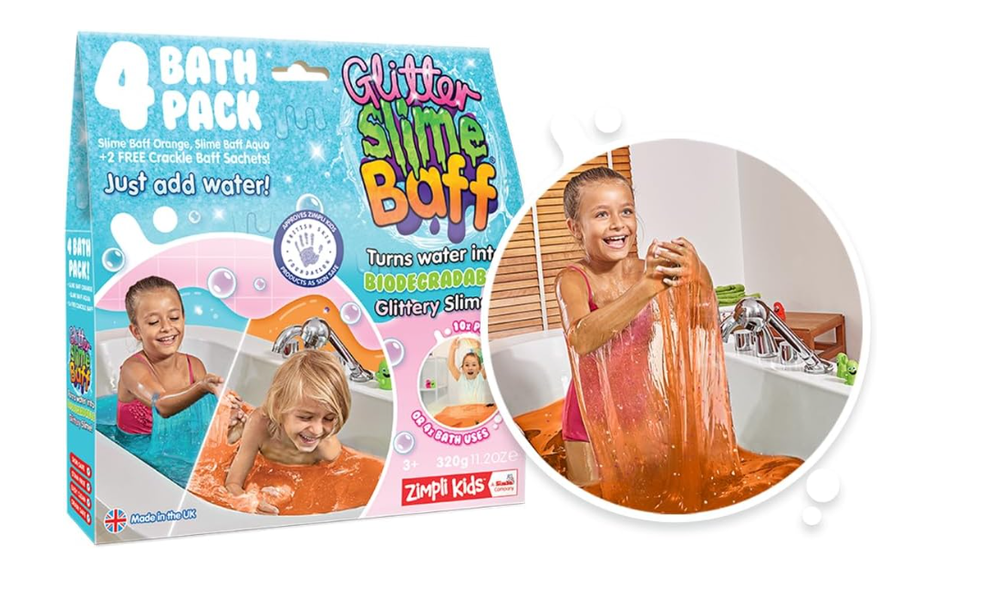 Gelli Baff Orange Aqua With 2 Crackle 600g 6618 — image 1