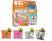 Gelli Baff Orange Pink 600g with 2 Crackle 6612