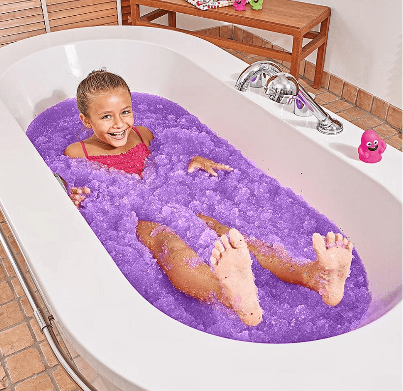 Gelli Baff Purple Aqua With 2 Crackle 600g 6614 — image 2