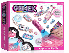 Gemex Magic Name Tags Set HUN1158 - Colorland Toys