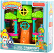 Genevieve's Playhouse Treefort Interactive Modular Playset, 26 Pieces