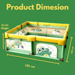 Geoby Villa 4in1 Play Yard Green H8336-W5WG