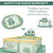 Geoby Villa 4in1 Play Yard Green H8336-W5WG