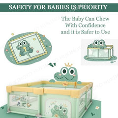 Geoby Villa 4in1 Play Yard Green H8336 - W5WG - Colorland Toys