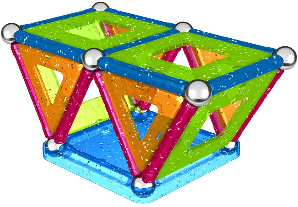 Geomag Glitter Panels 44 pcs 00532 - Colorland Toys