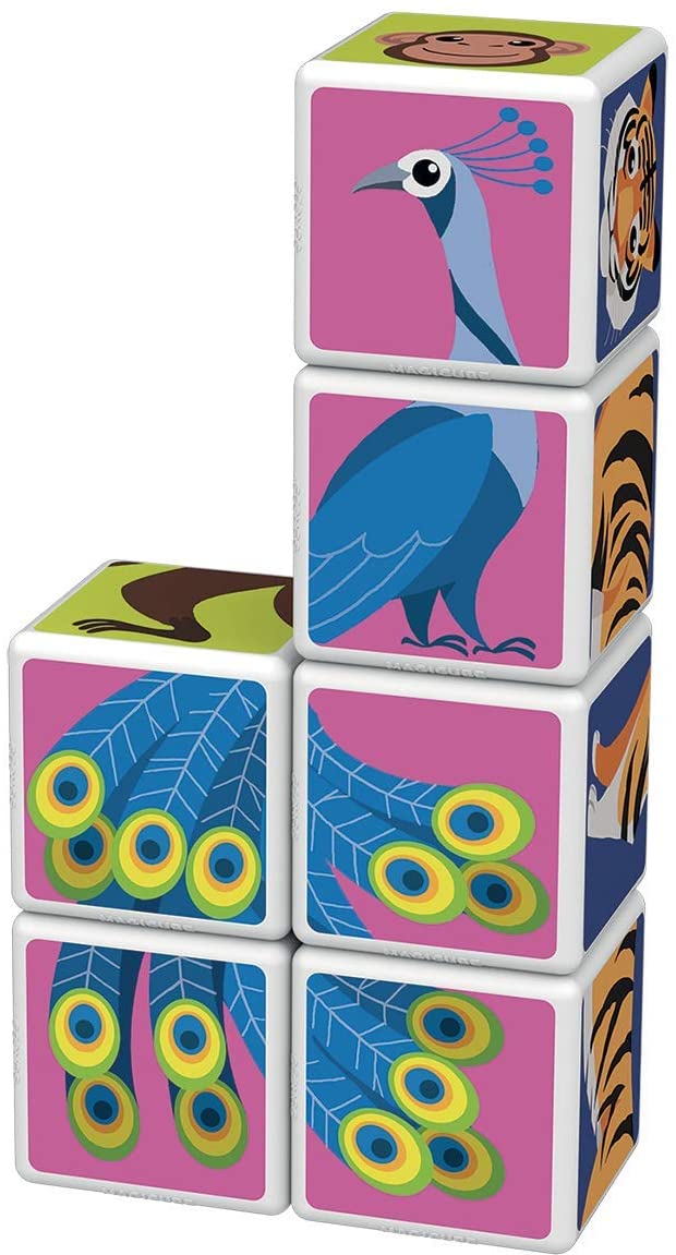 Geomag Magicube Jungle Animals 00145 - Colorland Toys