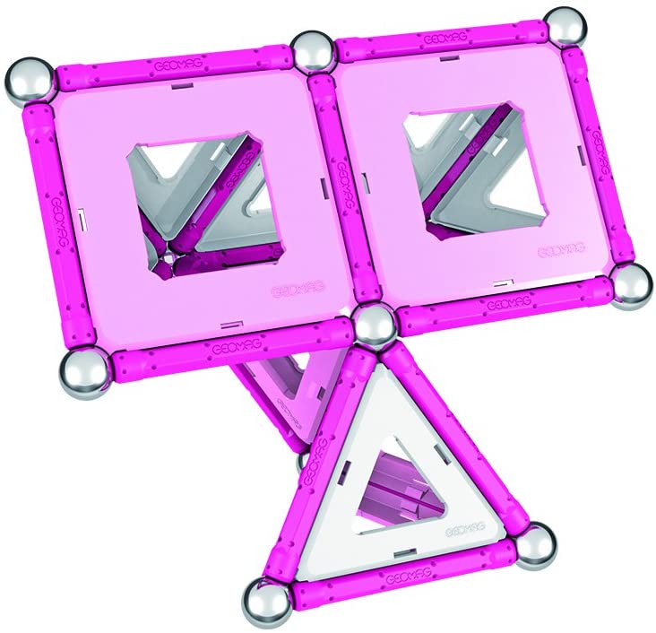 Geomag Pink Magnetic Blocks 68pcs 00342 - Colorland Toys