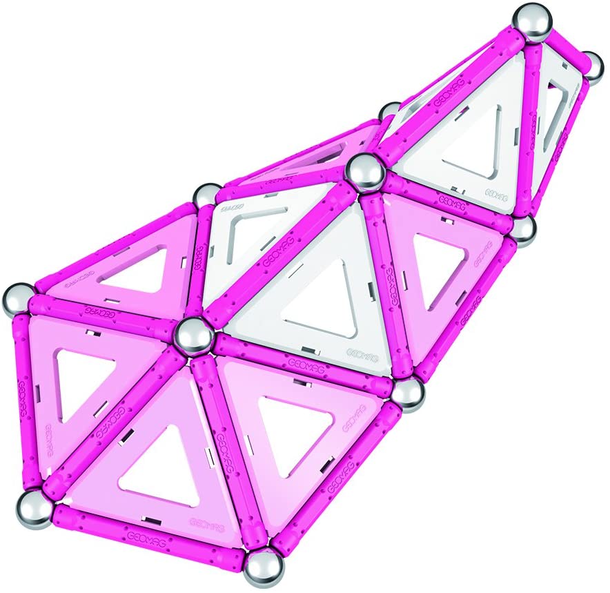 Geomag Pink Magnetic Blocks 68pcs 00342 - Colorland Toys