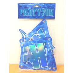 Shark Birthday Banner - Colorland Toys