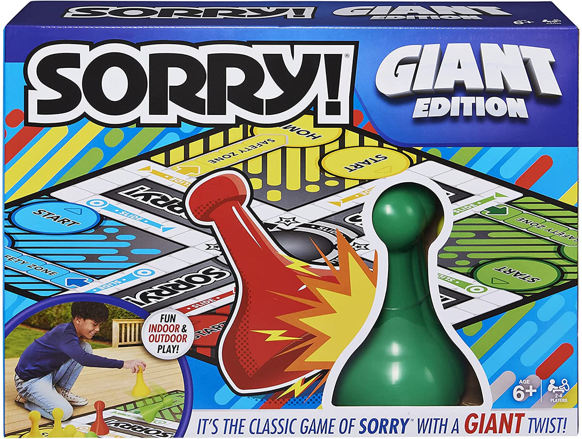 Giant Sorry Game 6062171 - Colorland Toys