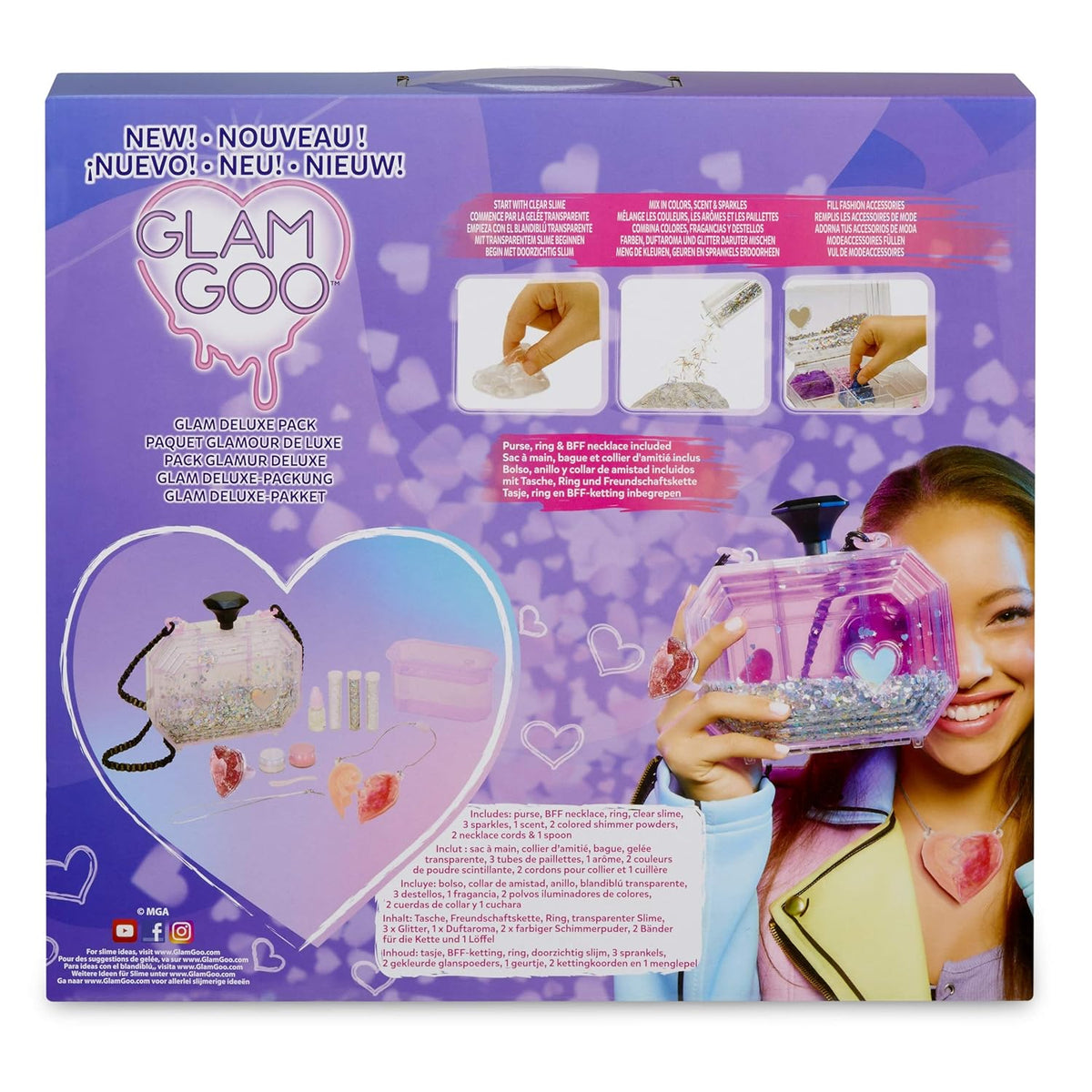 Glam Goo Deluxe Pack with Slime & Fashion 560104 — image 3