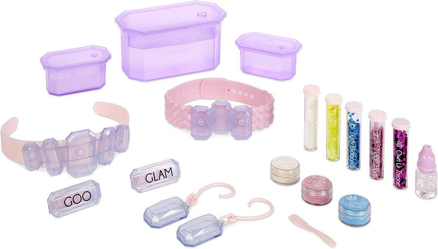 Glam Goo Jewel Fashion Slime Kit – Sparkle DIY Set — image 2