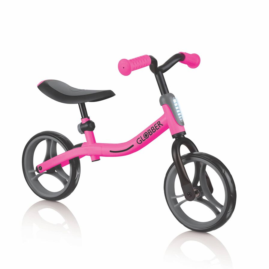 Globber Go Balance Bike - Neon Pink - Colorland Toys