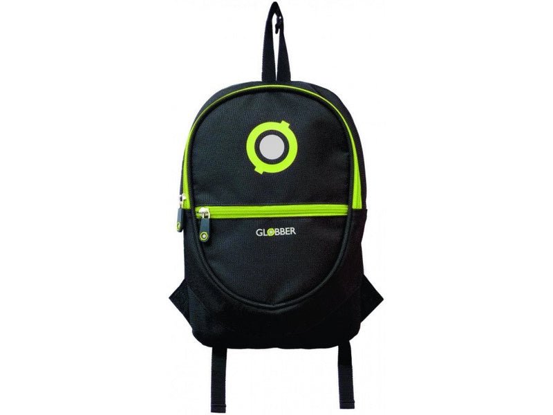 Globber Junior Backpack Black Lime Green 524 - 136 - Colorland Toys