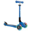 Globber Junior Foldable Lights Scooter Navy Blue 437-100