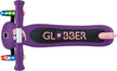 Globber Primo 3 Wheel Scooter Light Up Wheels 3-7Y 50kg (Dark Purple)