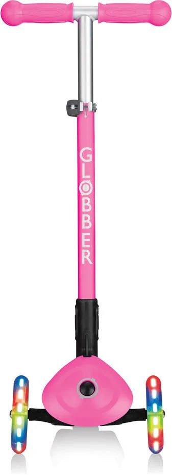 Globber Primo Foldable Fantasy Lights - Neon Pink/Flowers 434-110 — image 5