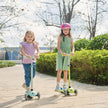 Globber Primo Lights 3-Wheel Scooter Pastel Pink for Kids 3-7