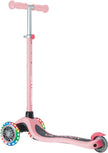 Globber Primo Lights 3-Wheel Scooter Pastel Pink for Kids 3-7