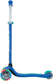 Globber Primo Plus Lights Scooter, Navy Blue/Emerald Green