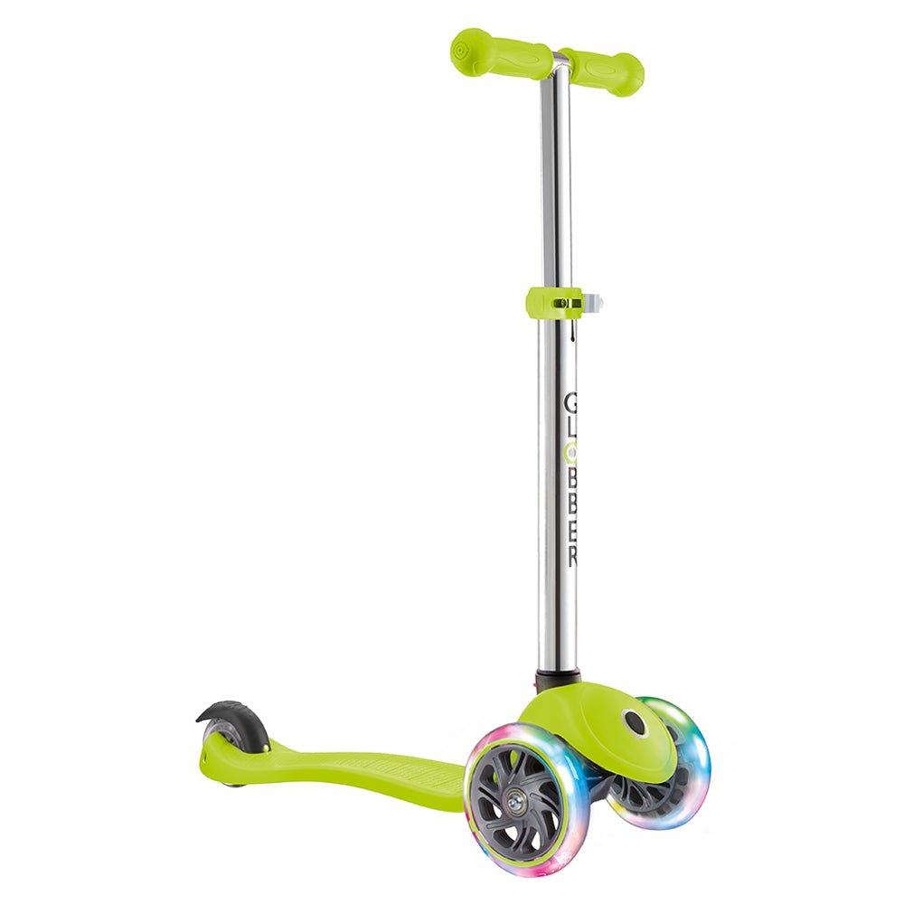 Globber Primo Star Light Scooter - Lime Green - Colorland Toys
