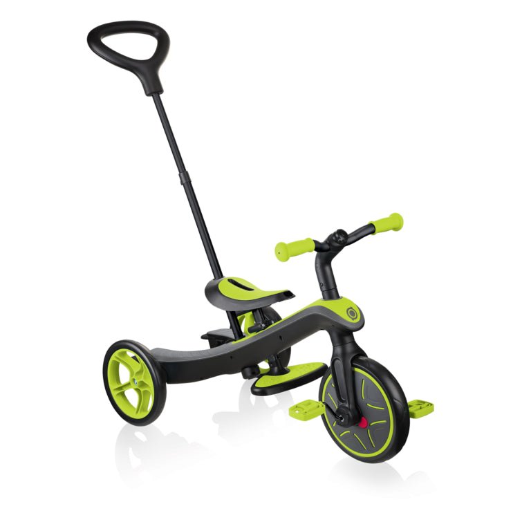 Globber Trike - Explorer 4 In 1 Lime Green - Colorland Toys