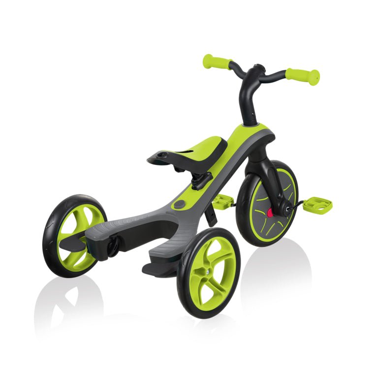 Globber Trike - Explorer 4 In 1 Lime Green - Colorland Toys