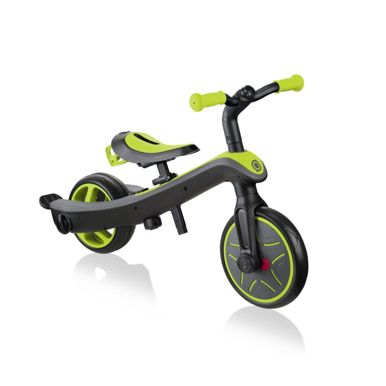Globber Trike - Explorer 4 In 1 Lime Green - Colorland Toys