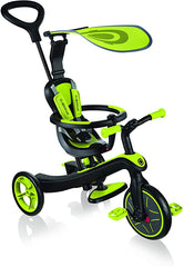 Globber Trike - Explorer 4 In 1 Lime Green - Colorland Toys