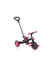 Globber Trike Explorer Tricycle 4 In 1 - Fuchsia Pink 632-110-2