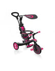 Globber Trike Explorer Tricycle 4 In 1 - Fuchsia Pink 632-110-2