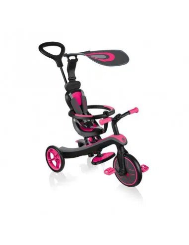Globber Trike Explorer Tricycle 4 In 1 - Fuchsia Pink 632-110-2 — image 3