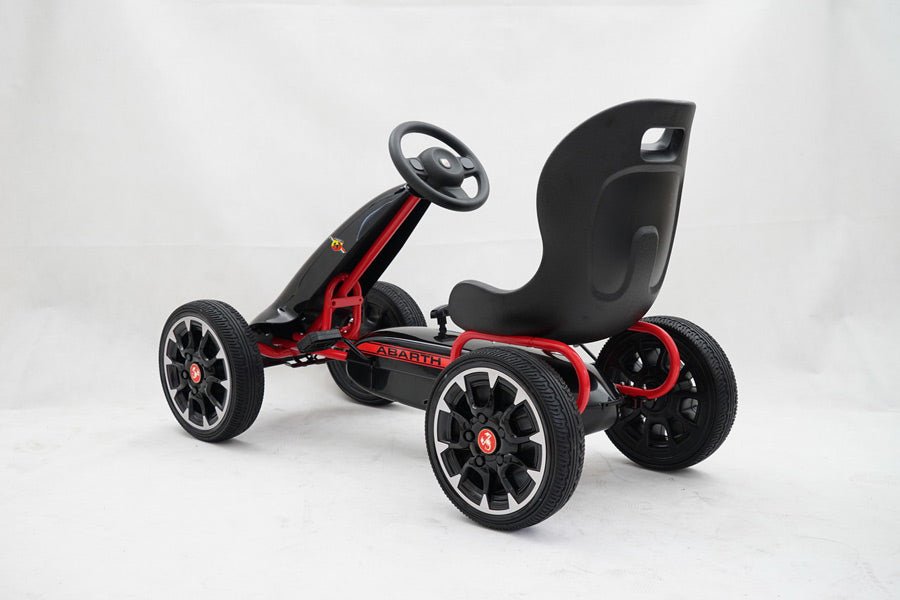 Go Cart Abarth Pedal Car Black LB-9388A/PB9388A — image 2