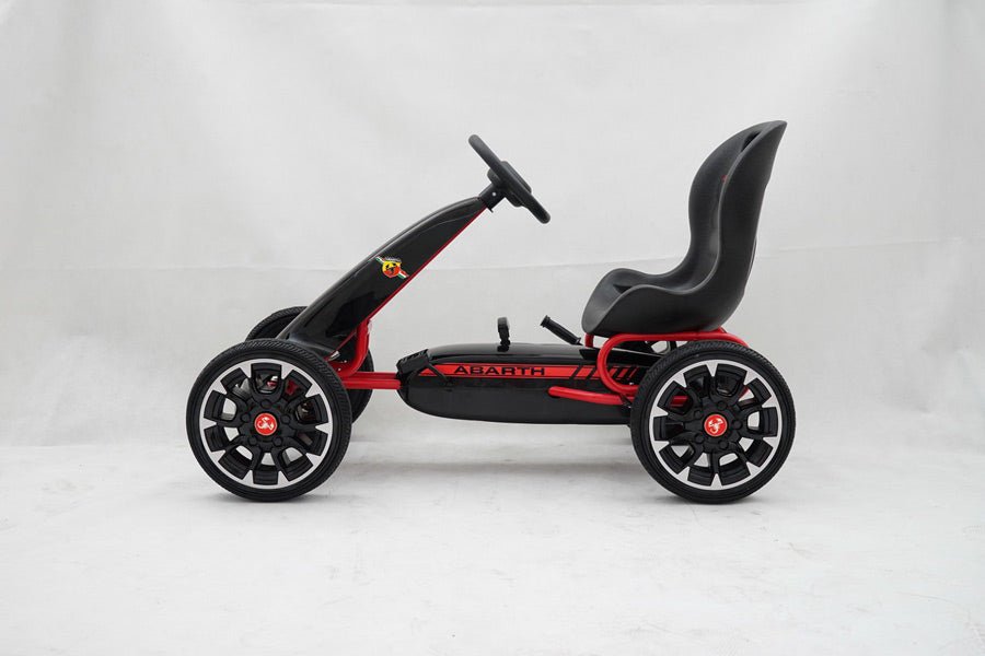 Go Cart Abarth Pedal Car Black LB-9388A/PB9388A — image 1
