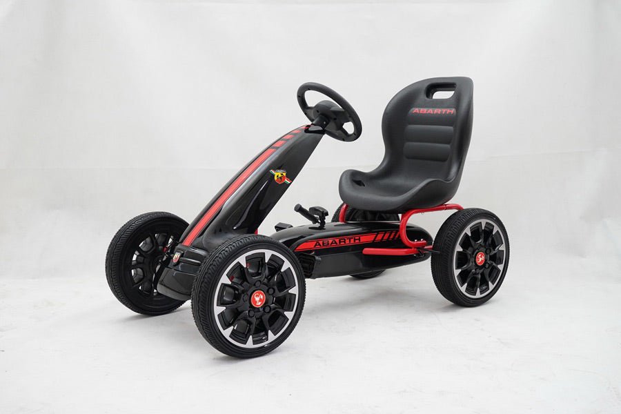 Go Cart Abarth Pedal Car Black LB-9388A/PB9388A — image 5