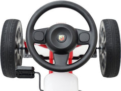 Go Cart Abarth Pedal Car White LB - 9388A/PB9388A - Colorland Toys