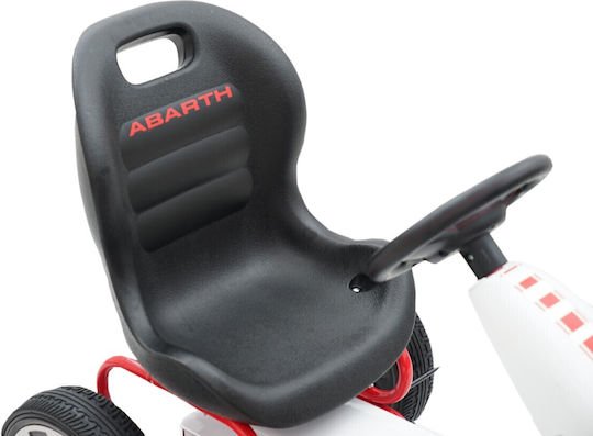 Go Cart Abarth Pedal Car White LB-9388A/PB9388A — image 4