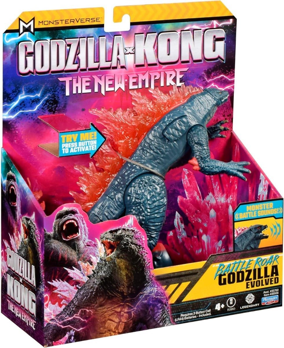 Godzilla x Kong The New Empire: Battle Roar Godzilla Evolved Figure 7inch - Colorland Toys