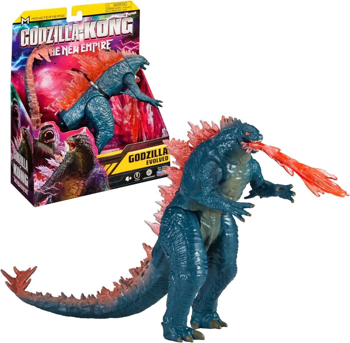 Godzilla x Kong The New Empire: Godzilla Evolved 6inch - Colorland Toys