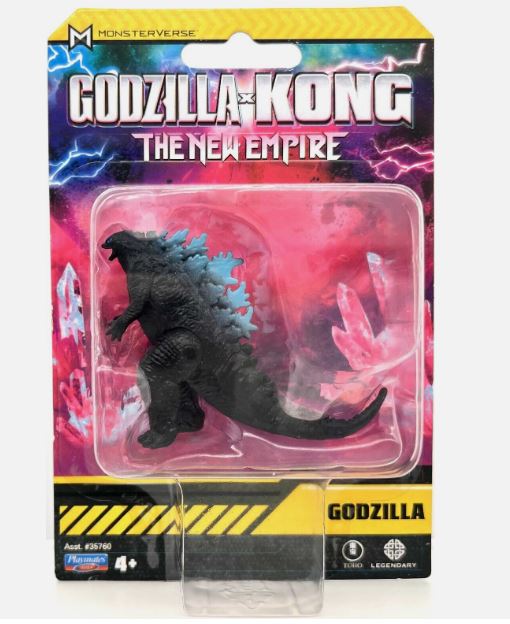 Godzilla x Kong The New Empire: Godzilla Mini Figure 2inch - Colorland Toys