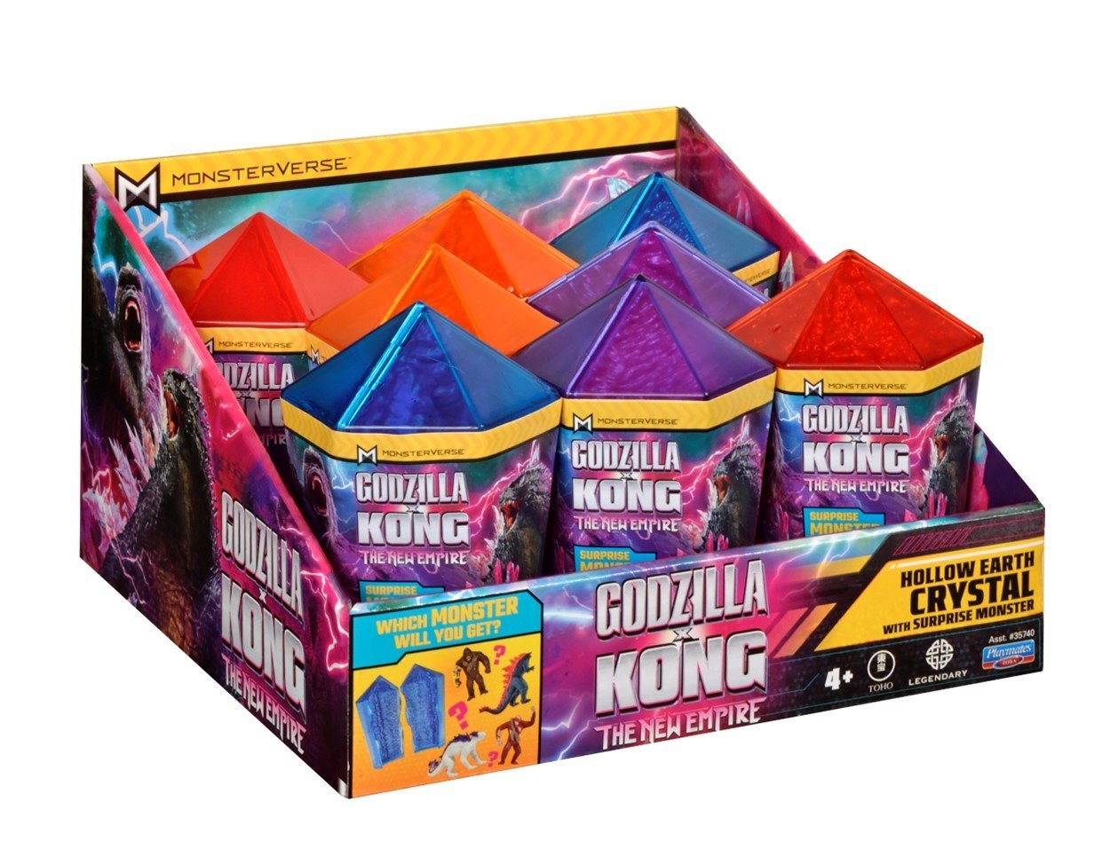 Godzilla x Kong The New Empire: Hollow Earth Crystal Blind Pack - Colorland Toys