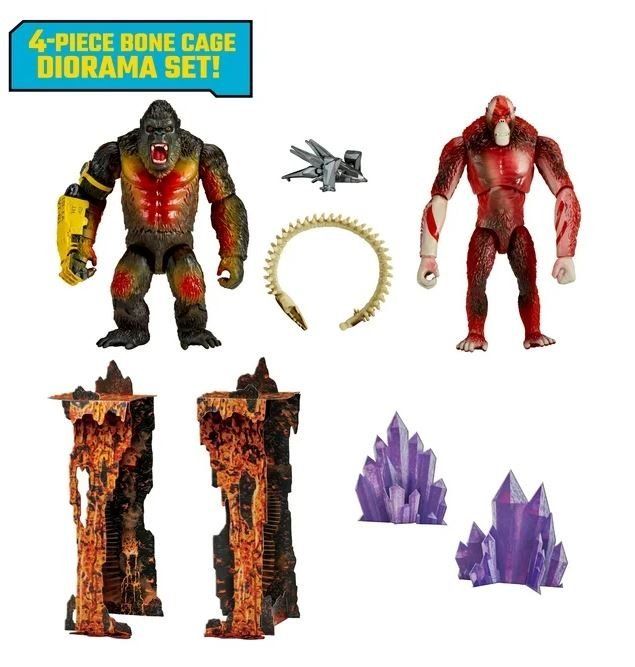 Godzilla x Kong The New Empire: Kong VS Skar King - Colorland Toys