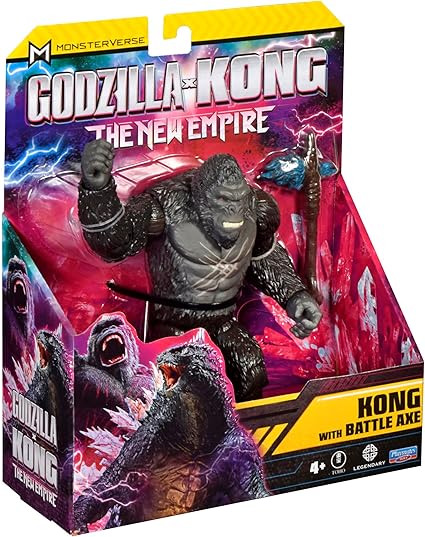 Godzilla x Kong The New Empire: Kong With Battle Axe 6inch 35203 — image 1