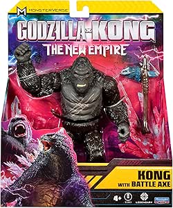 Godzilla x Kong The New Empire: Kong With Battle Axe 6inch 35203 - Colorland Toys