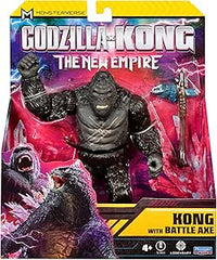 Godzilla x Kong The New Empire: Kong With Battle Axe 6inch 35203 - Colorland Toys